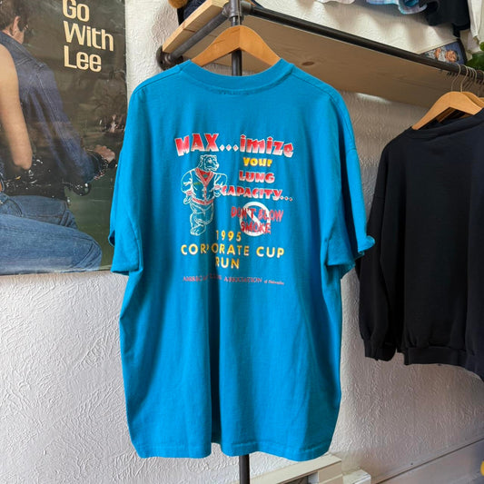 Vintage 90s Campbells Soup Company Corporate Run Boat T-Shirt - XX-Large