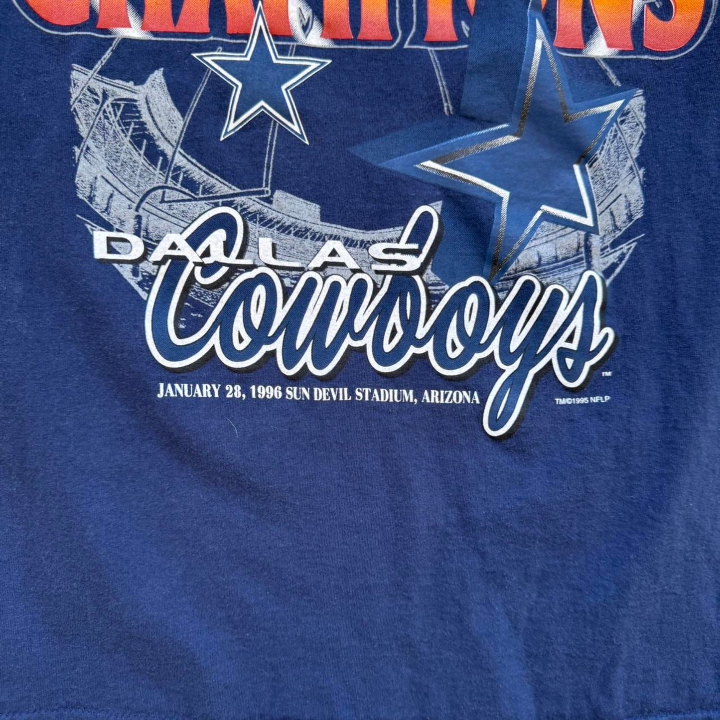 Vintage 90s Dallas Cowboys NFL Football T-Shirt - Medium