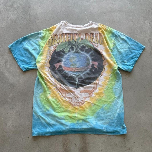 Vintage Grateful Dead Keep it Green Liquid Blue Band T-Shirt - X-Large