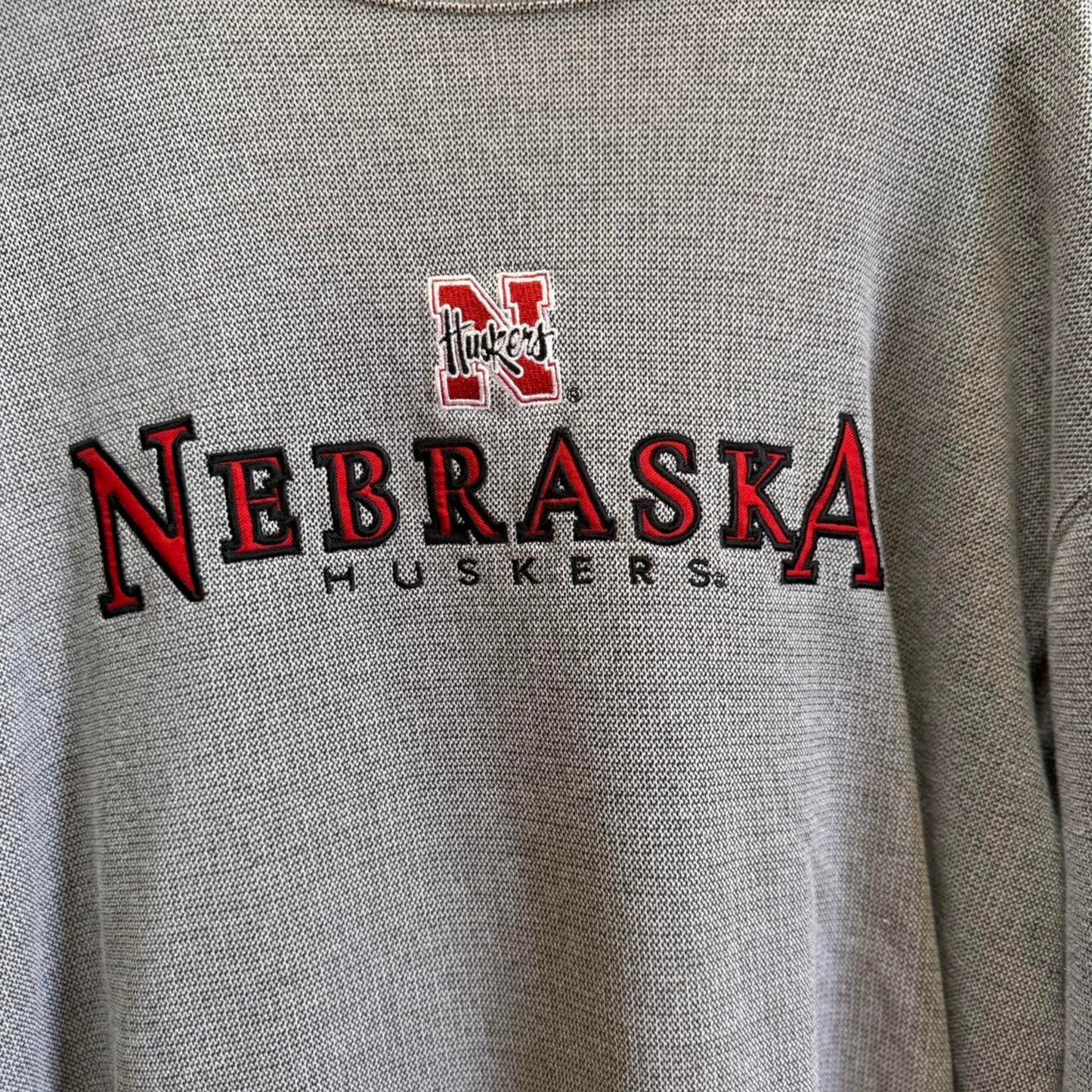 Vintage 90s Nebraska Huskers Football Crewneck