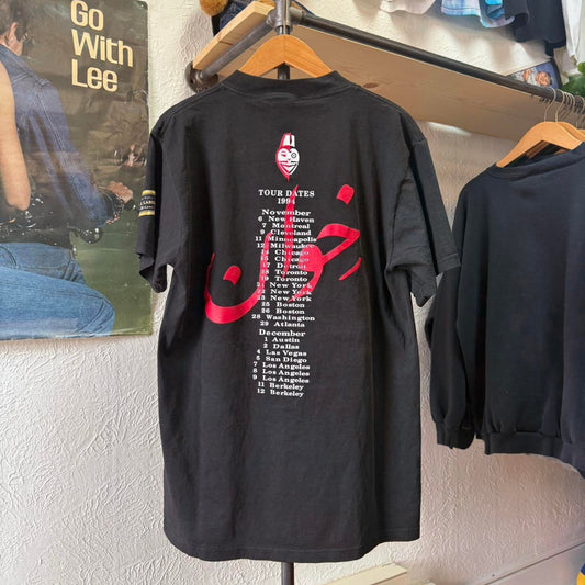 Vintage 1994 Mamouna Bryan Ferry Band Art Style T-Shirt - Large