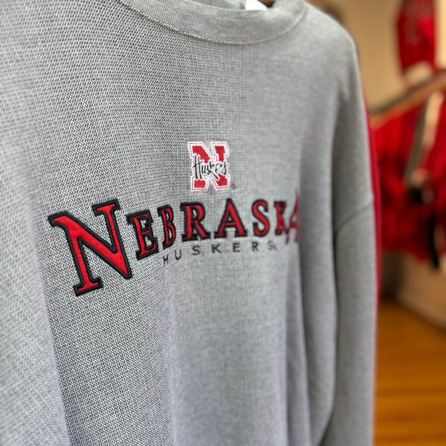 Vintage 90s Nebraska Huskers Football Crewneck