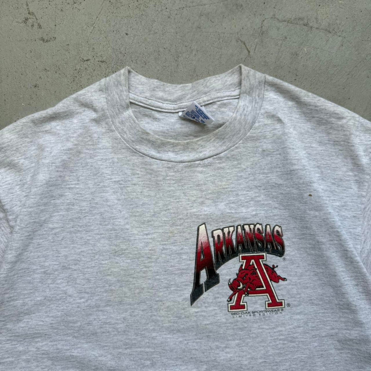 Vintage 90s Arkansas Razorbacks T-Shirt - Large