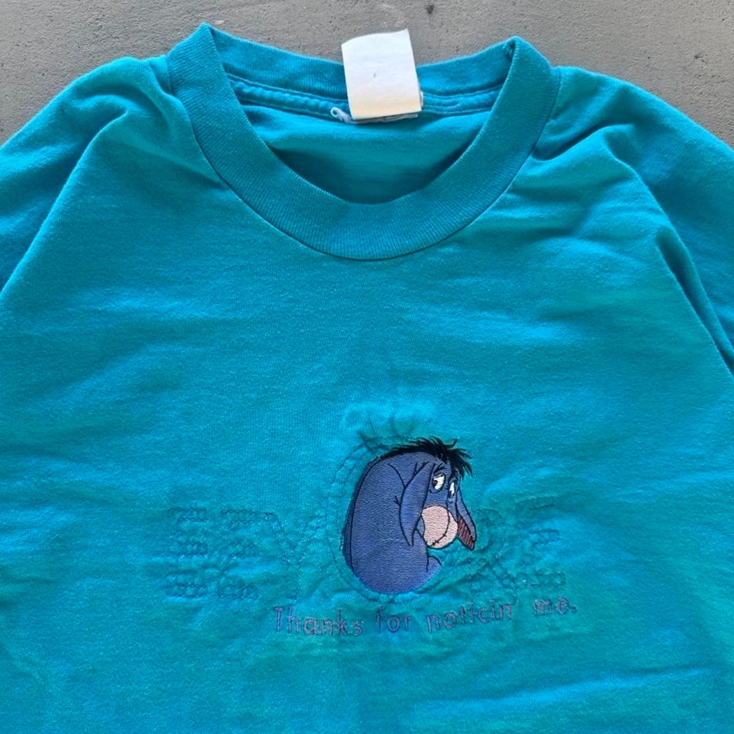 Vintage 90s Winnie the Pooh Eeyore Disney T-Shirt - Large