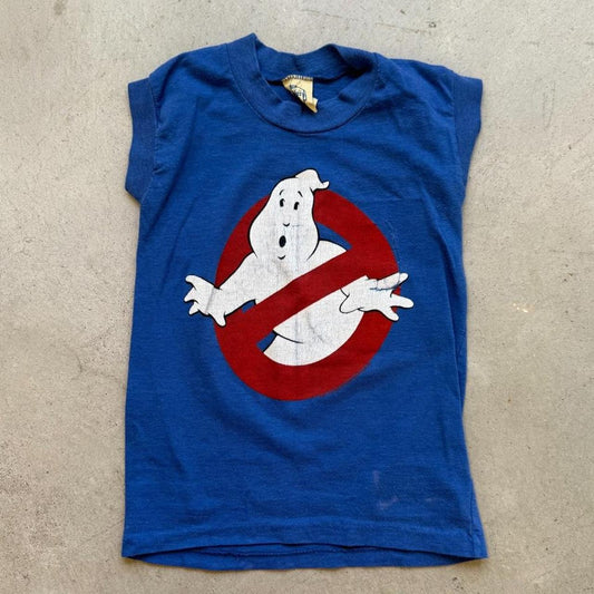 Vintage 80s Ghostbusters Tank Top - Kids Small 6-8