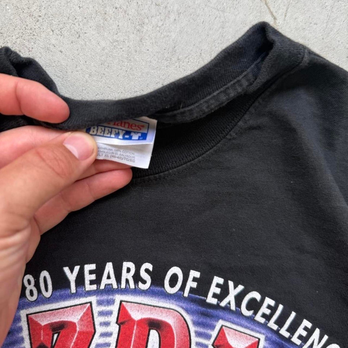 Vintage 90s Nazdar Ring Tech Technology T-Shirt - X-Large