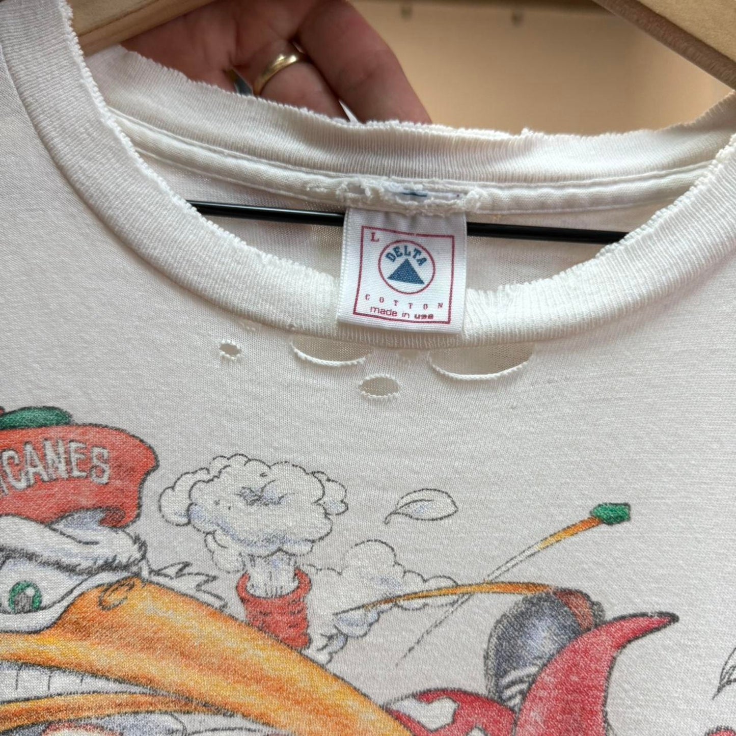 Vintage 90s Nebraska Huskers FedEx Orange Bowl Strangle Herbie T-Shirt - Large