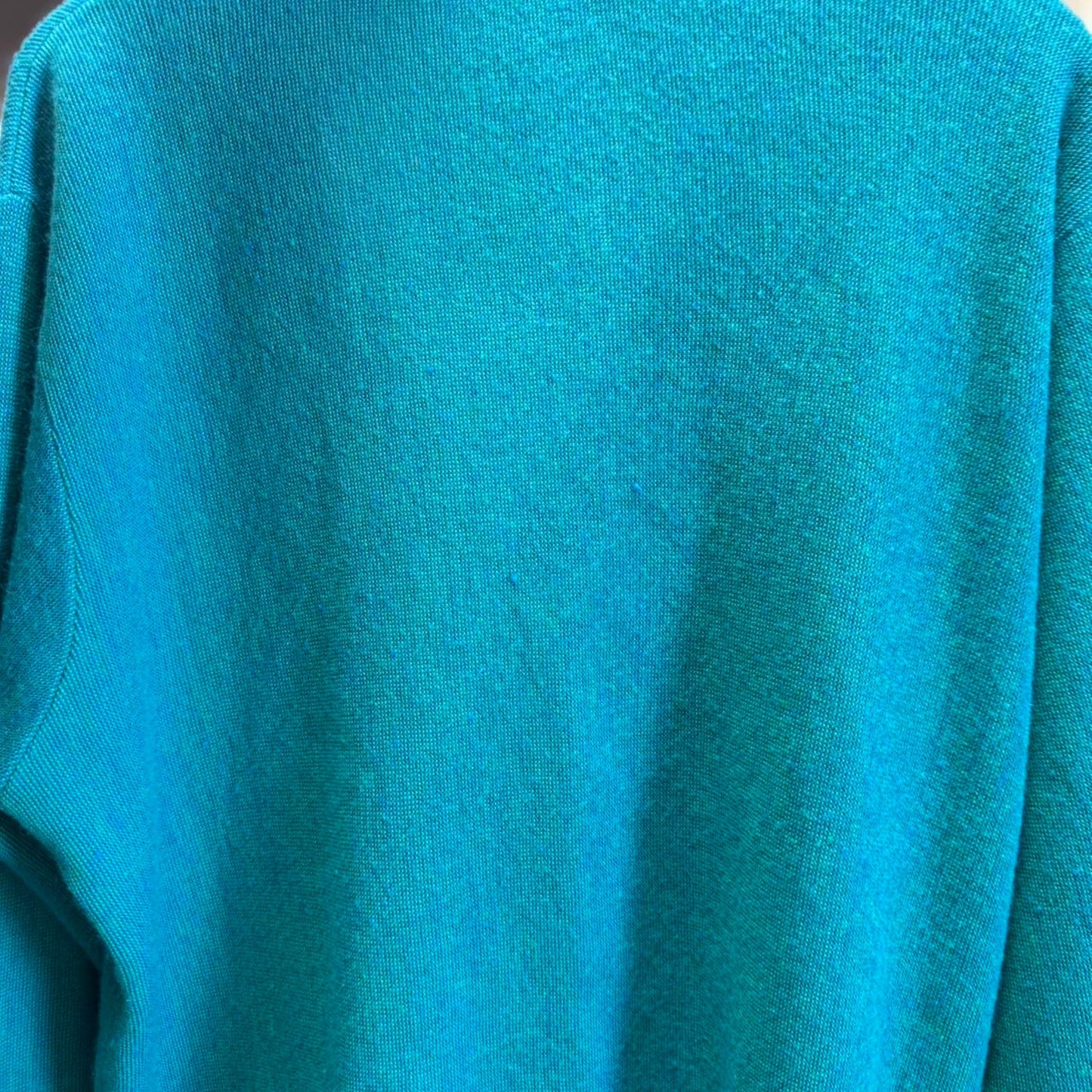 Vintage 90s Knit Blend Cardigan - Large