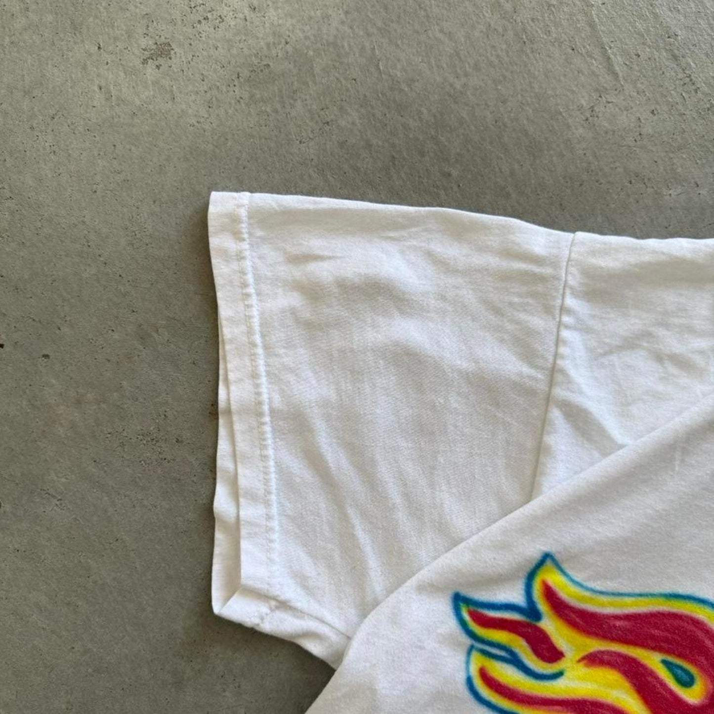 Vintage 90s Jeff Gordon NASCAR Flame Airbrush T-Shirt - XX-Large