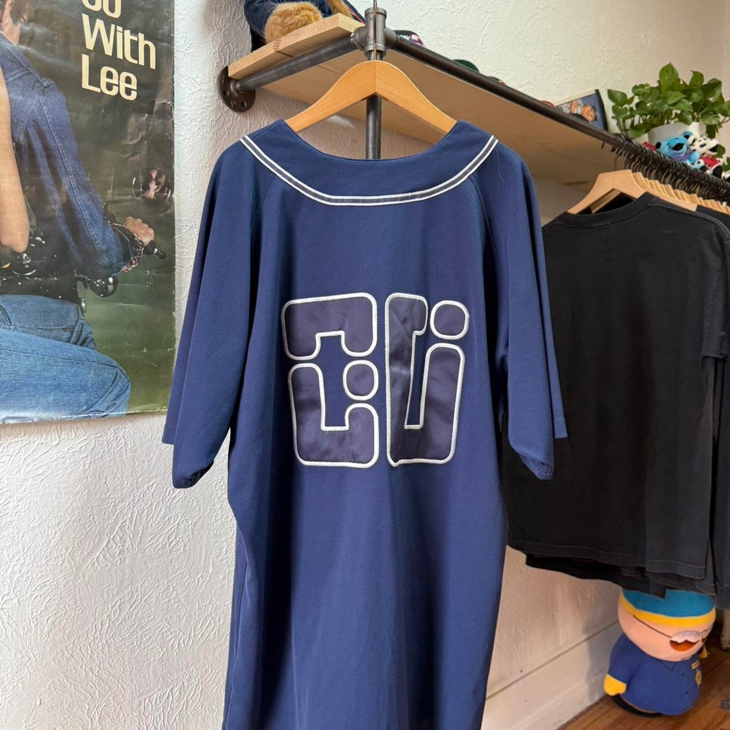 Vintage 90s Nike Baseball Style Jersey - XX-Large