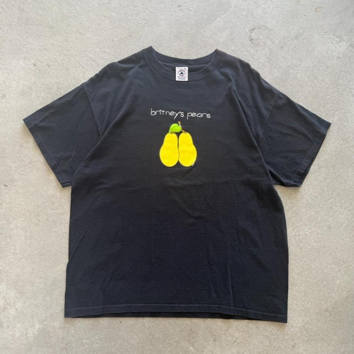 Vintage 90s Britneys Pears Parody Band Fruit T-Shirt - X-Large