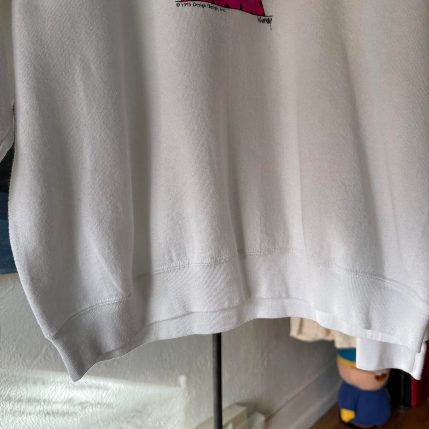 Vintage 90s I’m No Quitter Chocolate Cartoon Crewneck - X-Large