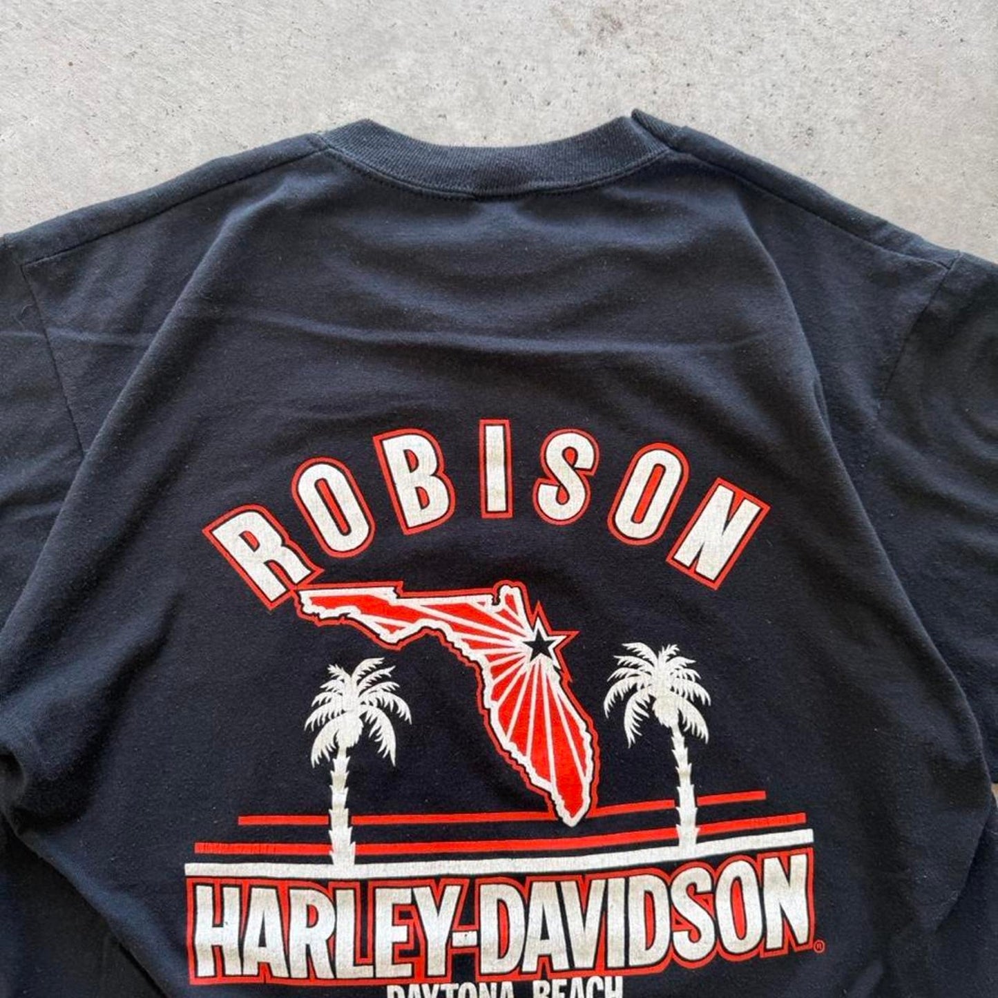 Vintage 1988 Daytona Bike Week Harley Davidson Motorcycles T-Shirt - X-Large