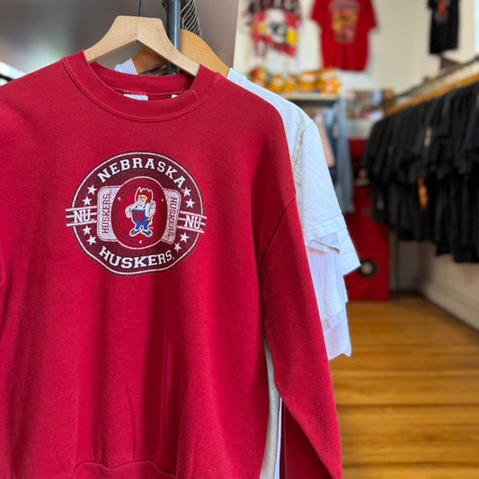 Vintage 90s Nebraska Huskers Herbie Crewneck