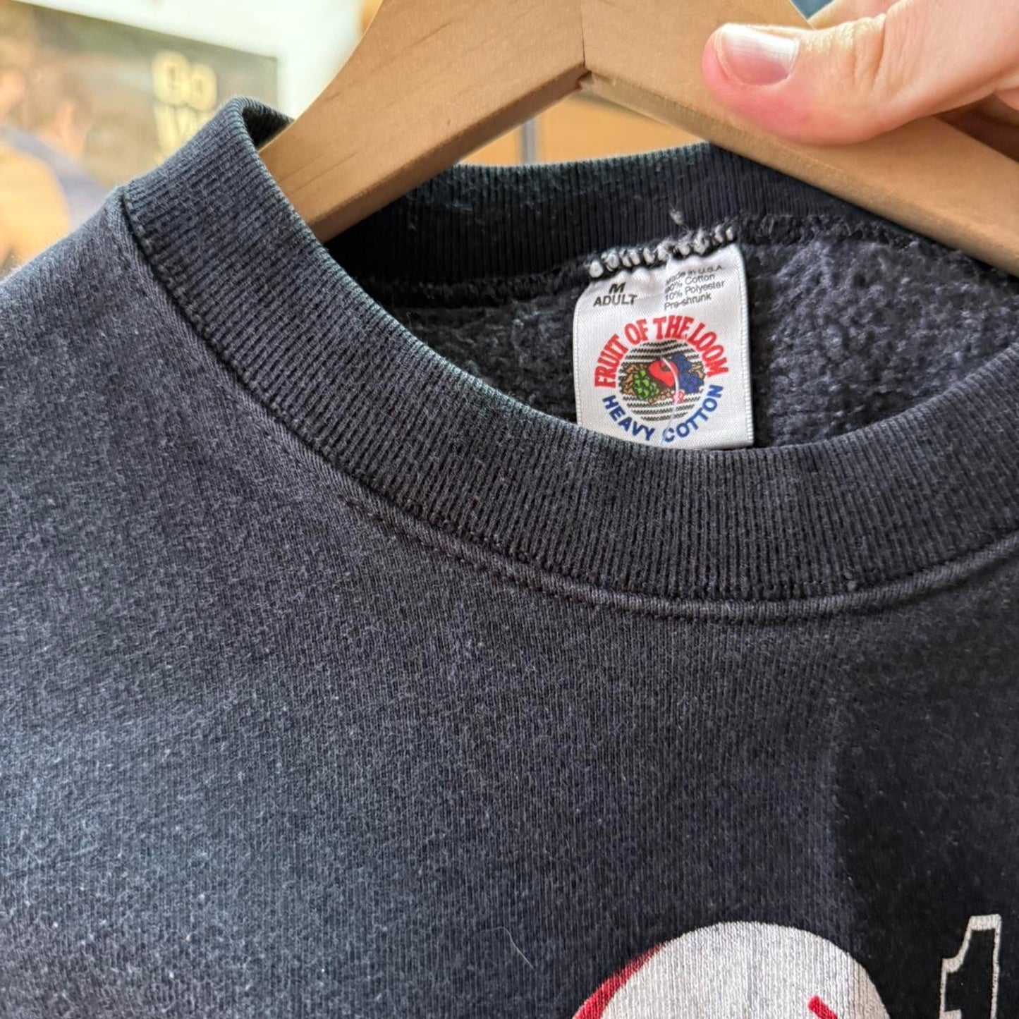 Vintage 90s Nebraska Huskers Helmet Championship Crewneck - Medium