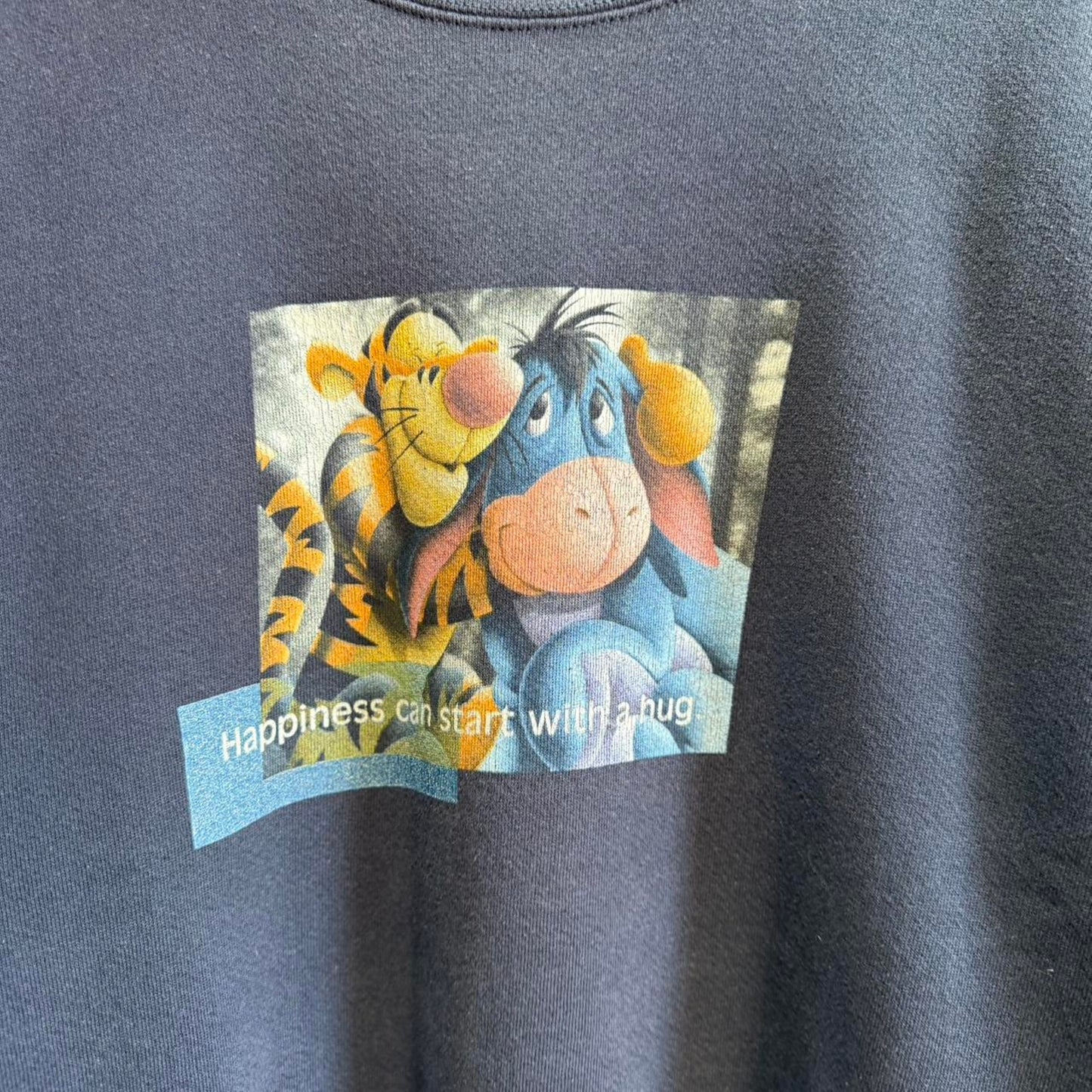 Vintage 90s Winnie the Pooh Tiger and Eeyore Disney Crewneck - X-Large