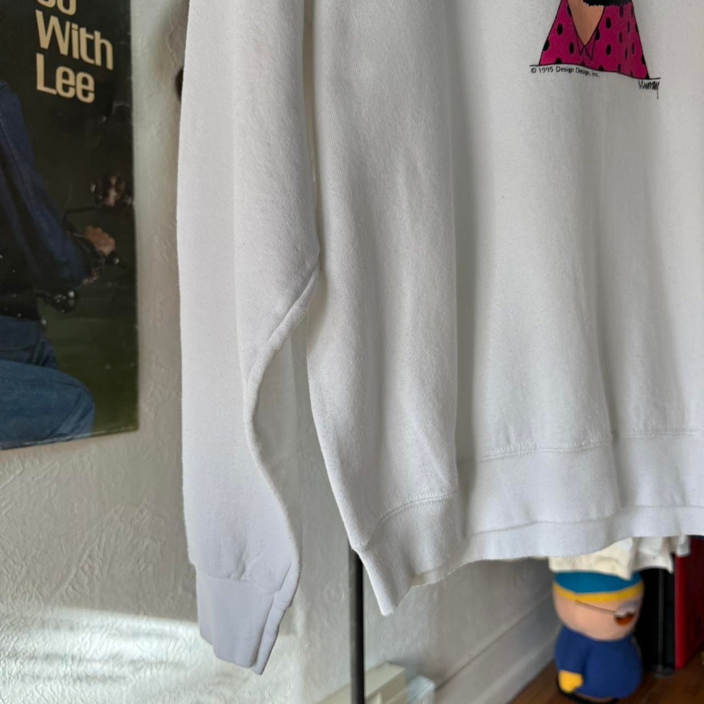 Vintage 90s I’m No Quitter Chocolate Cartoon Crewneck - X-Large