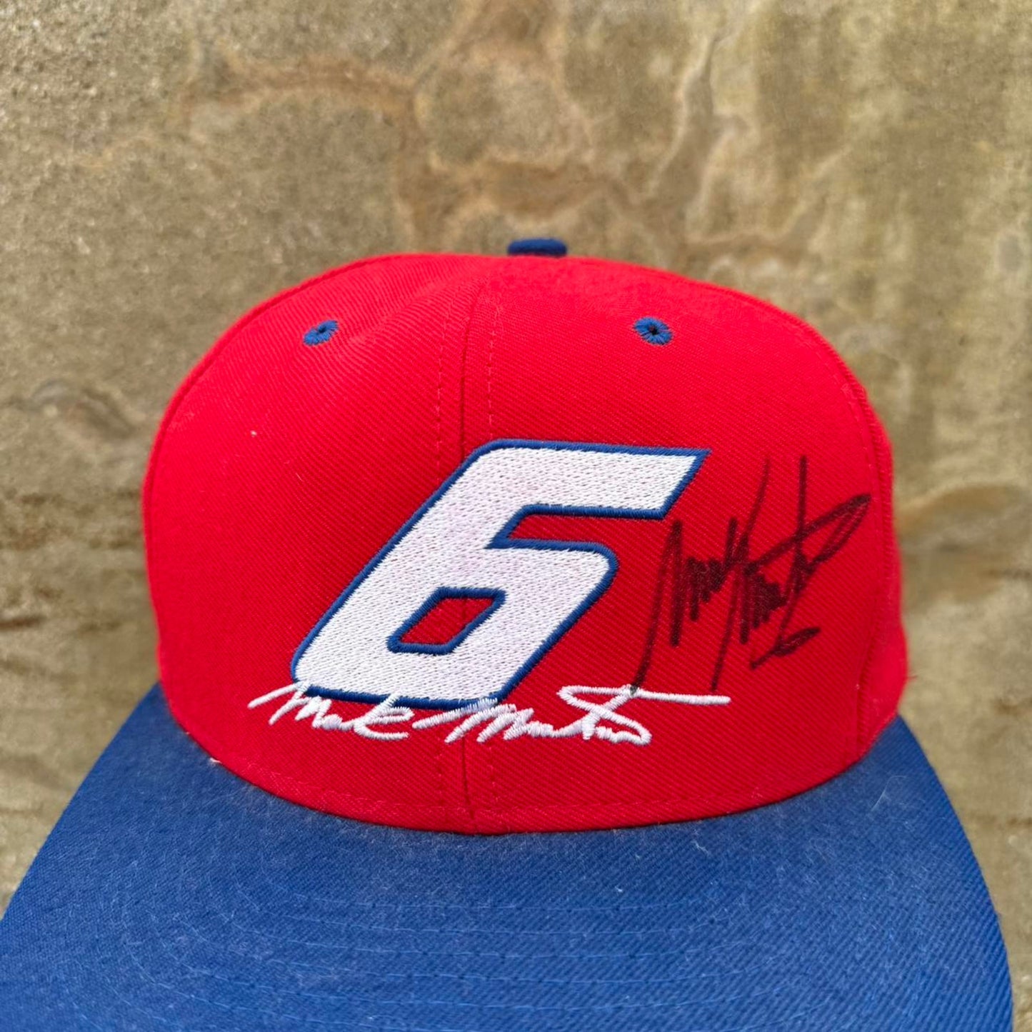 Vintage 90s Mark Martin Nascar Racing Race Car Snapback