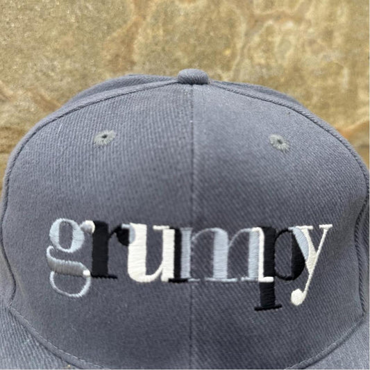 Vintage 90s Disney Grumpy Embroidered Snapback