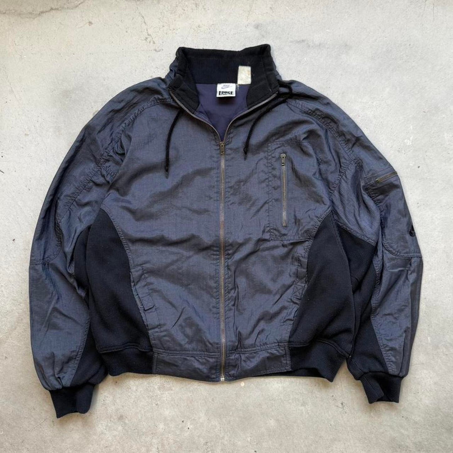 Vintage 90s Nike Air Jordan Warm Up Tactical Jacket - Large
