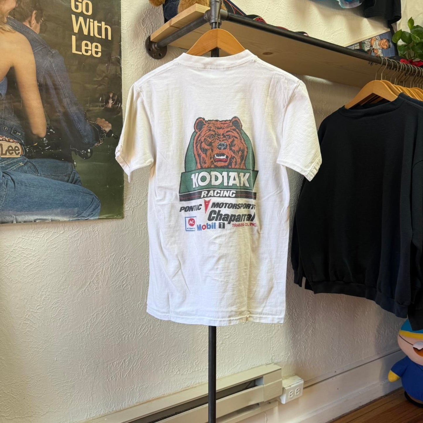 Vintage 90s Rusty Wallace NASCAR Racing Race Car T-Shirt - Medium