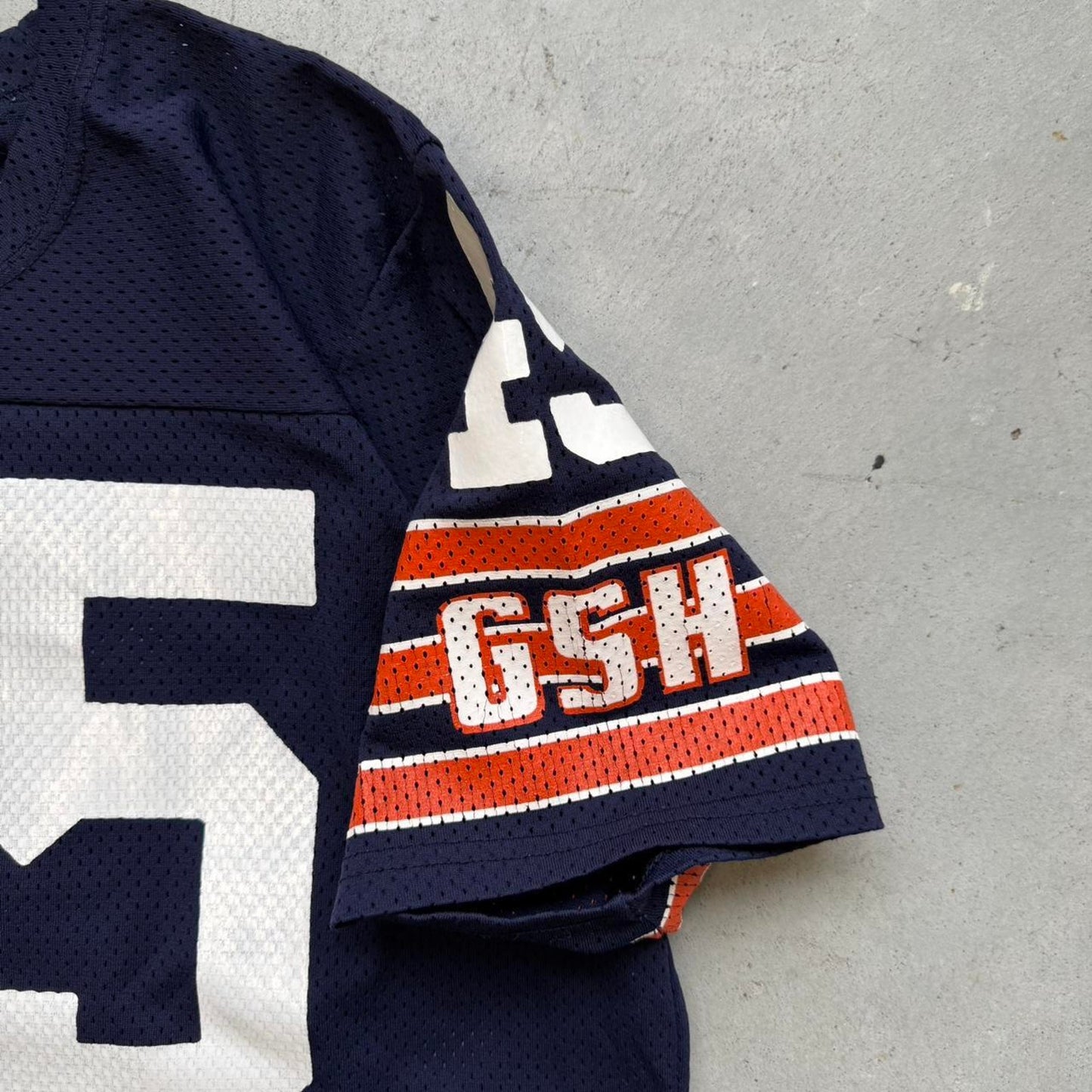 Vintage 90s Chicago Bears MacGregor Sand Knit NFL Jersey - Large