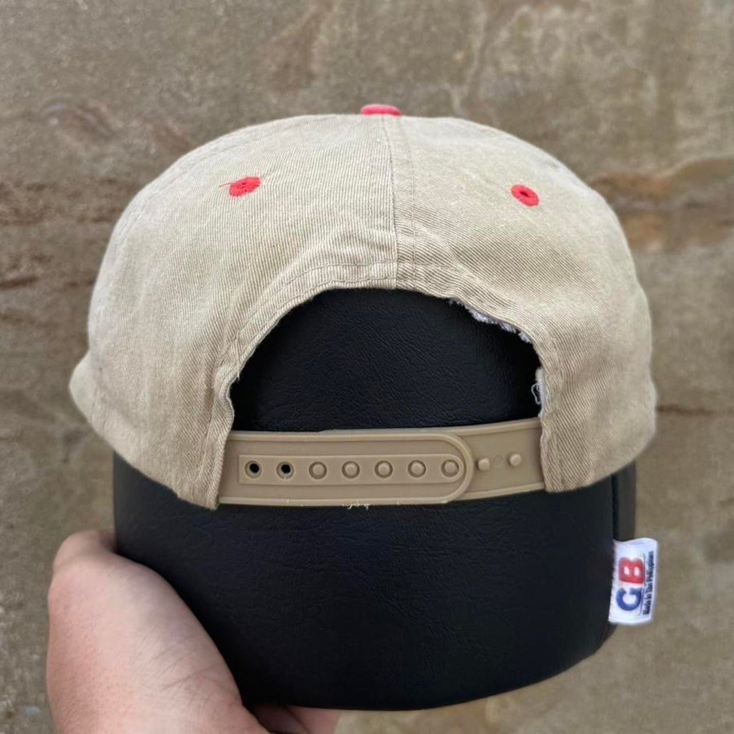 Vintage 90s University of Nebraska Huskers Taz Looney Tunes Snapback