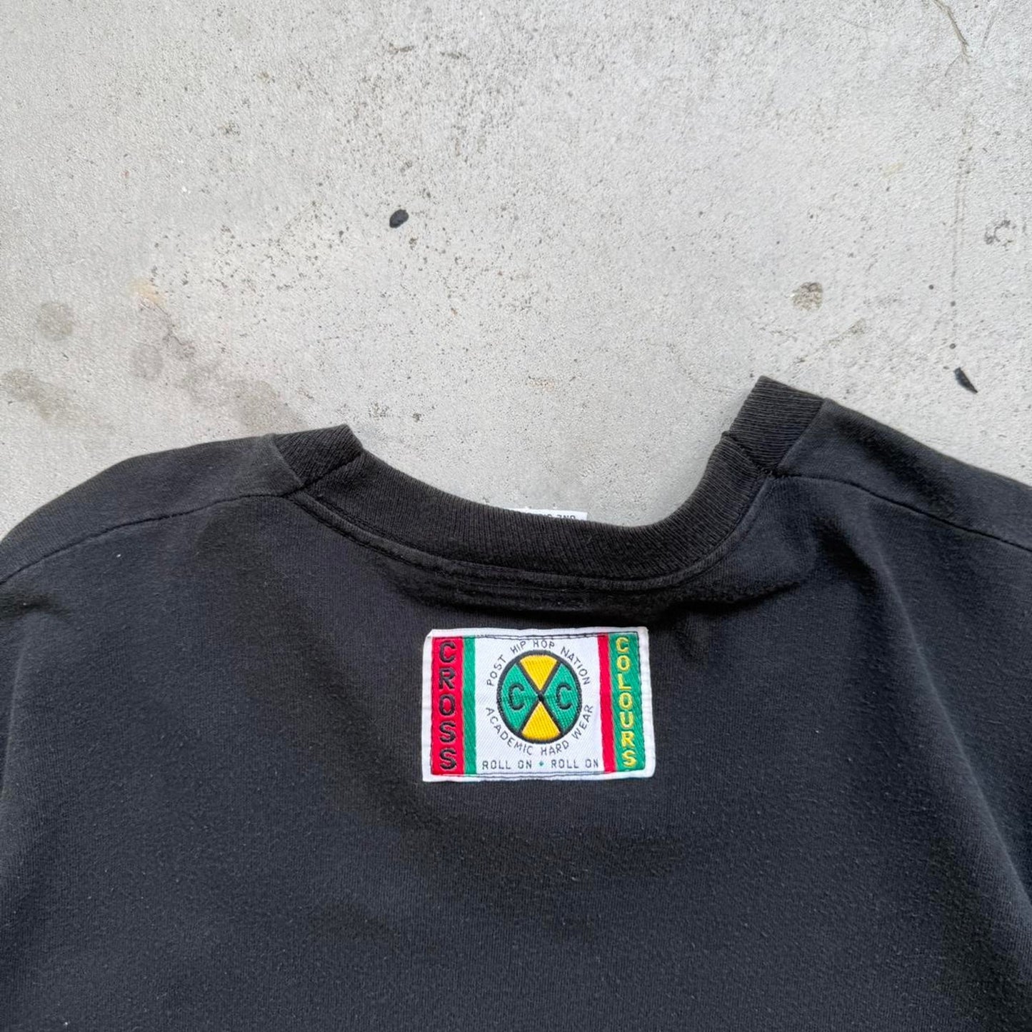 Vintage 90s C-Ya Ya-Dig Criss Cross Colours Rap Band T-Shirt - X-Large
