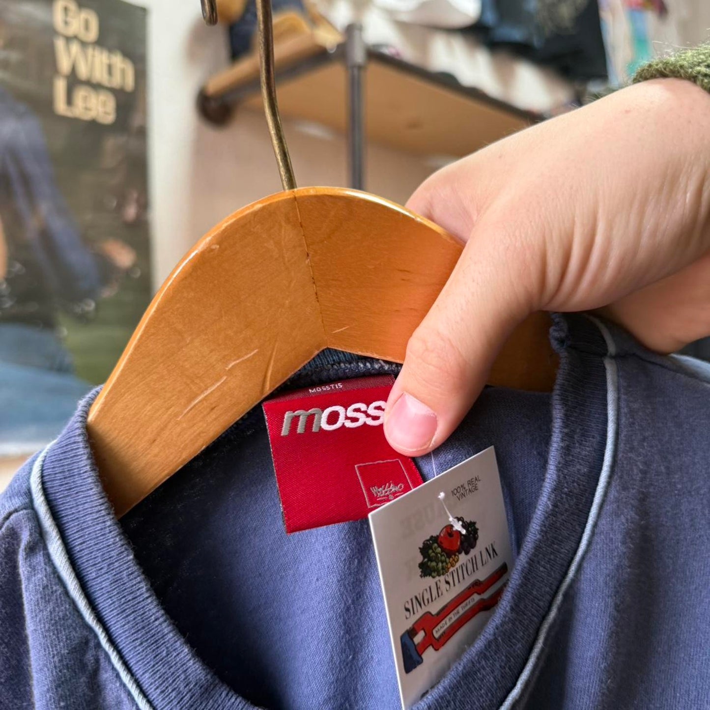 Vintage 90s Mossimo Pocket T-Shirt - X-Large