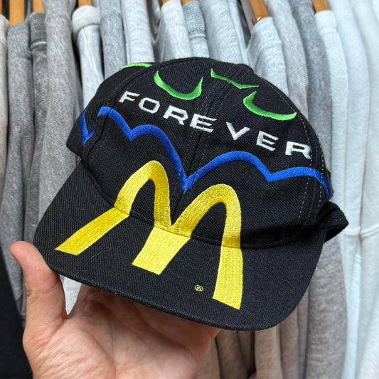 Vintage 90s Batman Forever McDonald’s Bill Elliot NASCAR Snapback