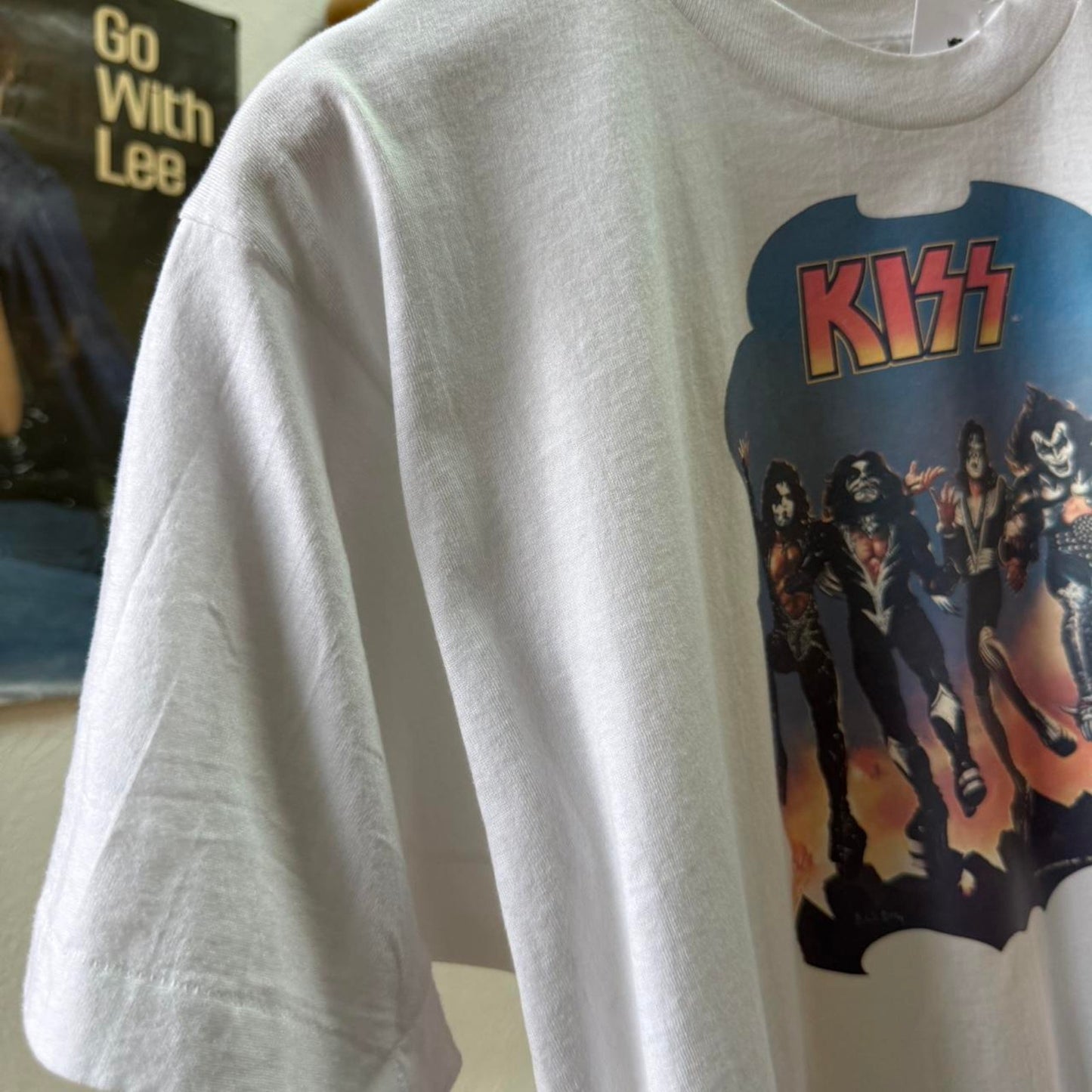 Vintage KISS Band Music T-Shirt - Large