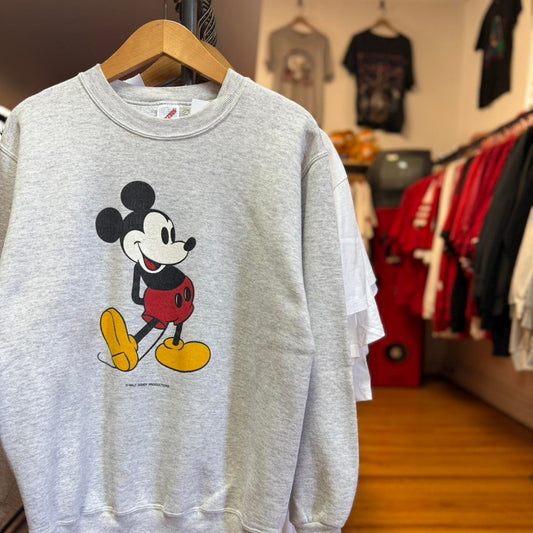 Vintage 90s Mickey Mouse Disney Cartoon Crewneck - Large