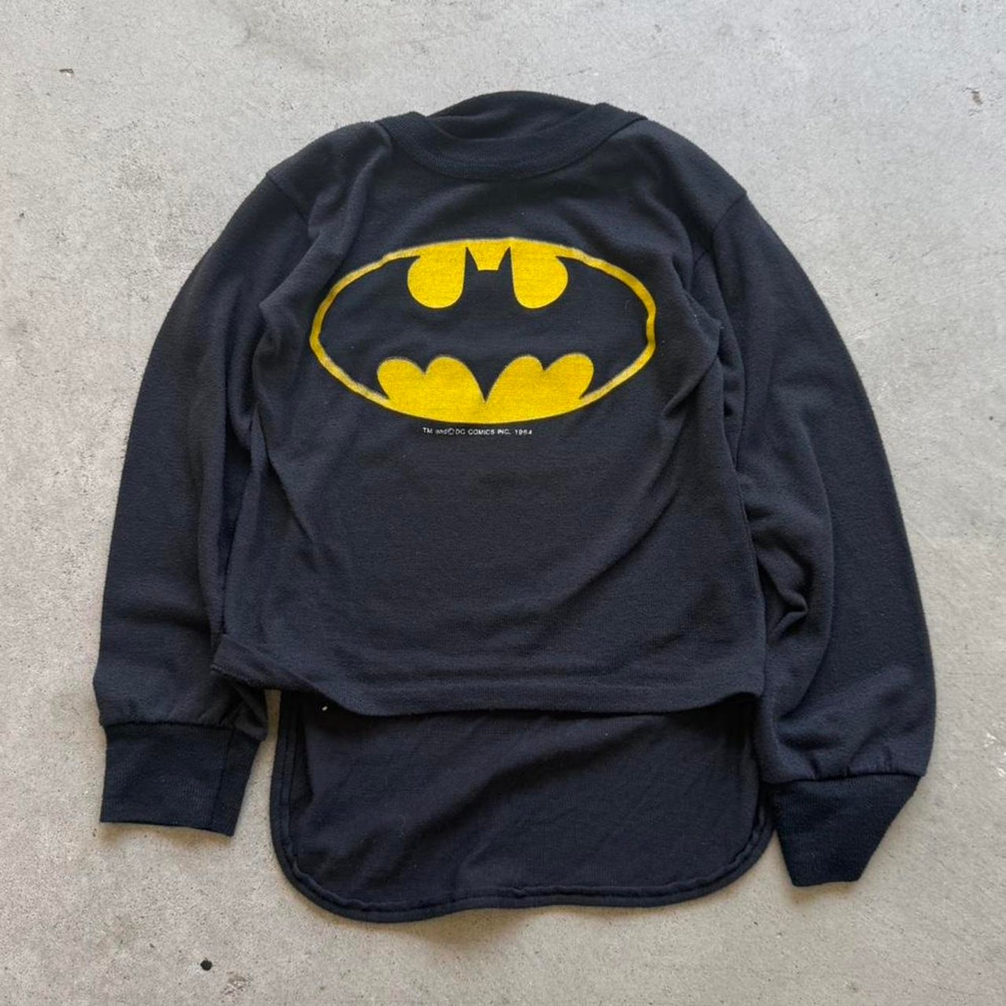 Vintage 90s DC Comics Batman Cape T-Shirt - Kids 8