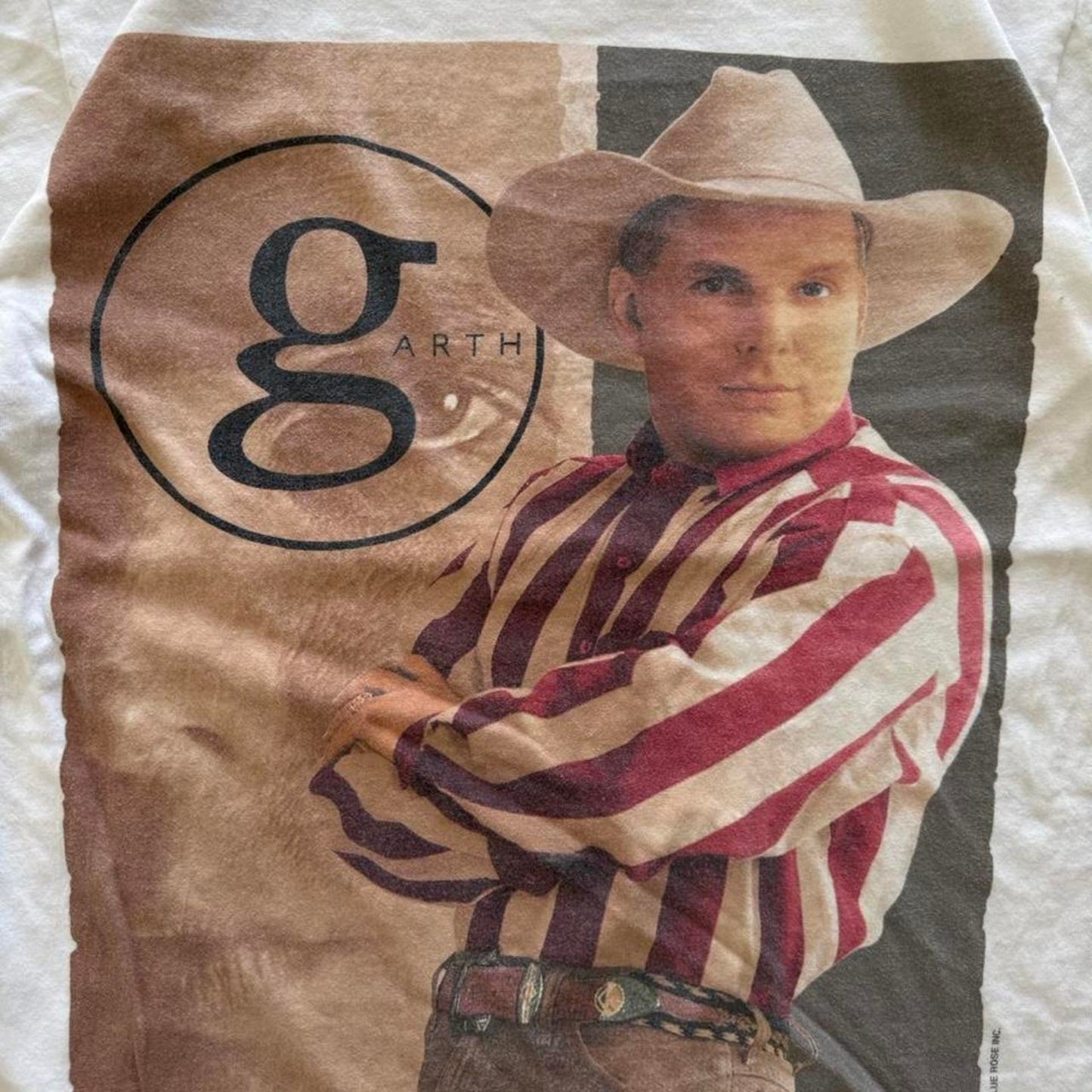 Vintage 90s Garth Brooks Country Music T-Shirt - Medium