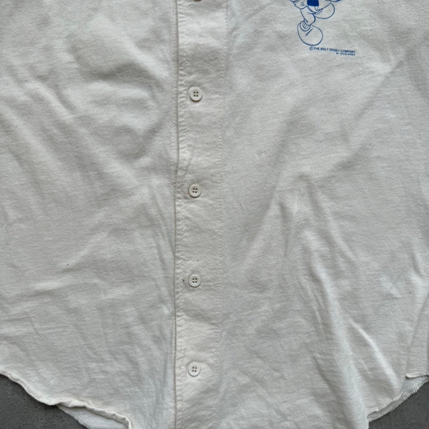 Vintage 90s Disney Mickey Mouse Baseball Minnesota Jersey Shirt - Large