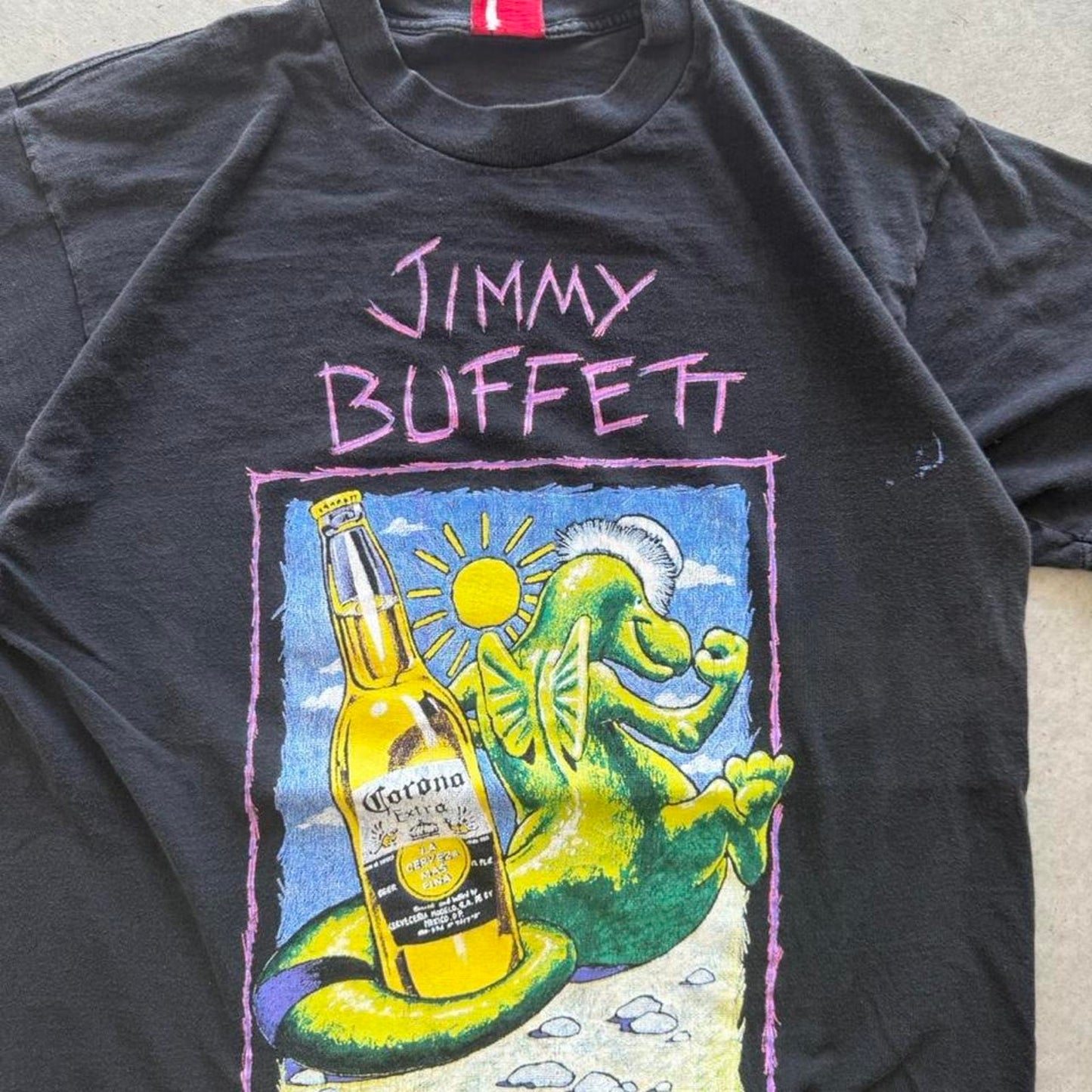 Vintage 90s Jimmy Buffet Fruitcakes on Tour Band T-Shirt - X-Large