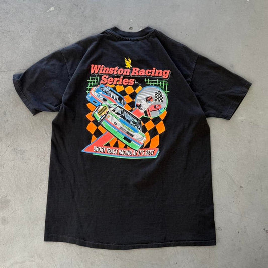 Vintage 90s NASCAR Winston Racing Series Race Car T-Shirt - XX-Large