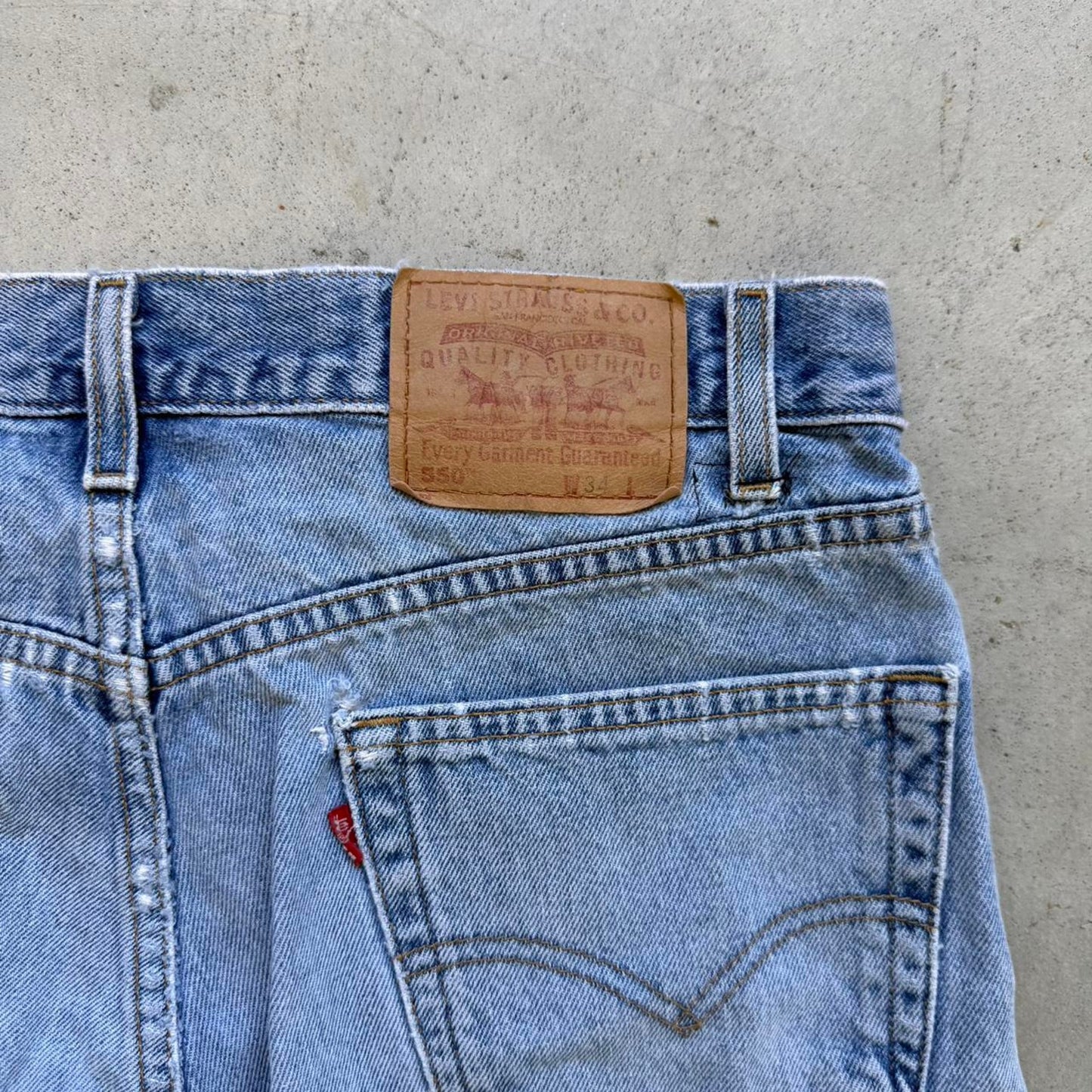 Vintage Levi’s Denim Jorts - 34"
