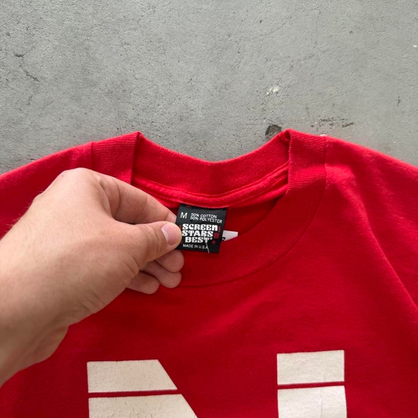 Vintage 90s Nebraska Huskers T-Shirt - Medium