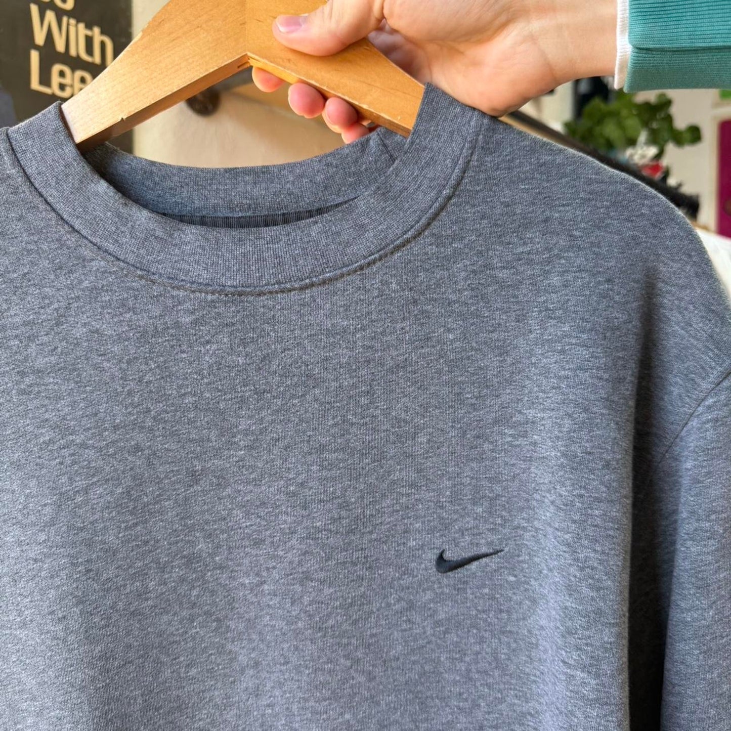 Vintage 90s Nike Side Swoosh Crewneck - X-Large