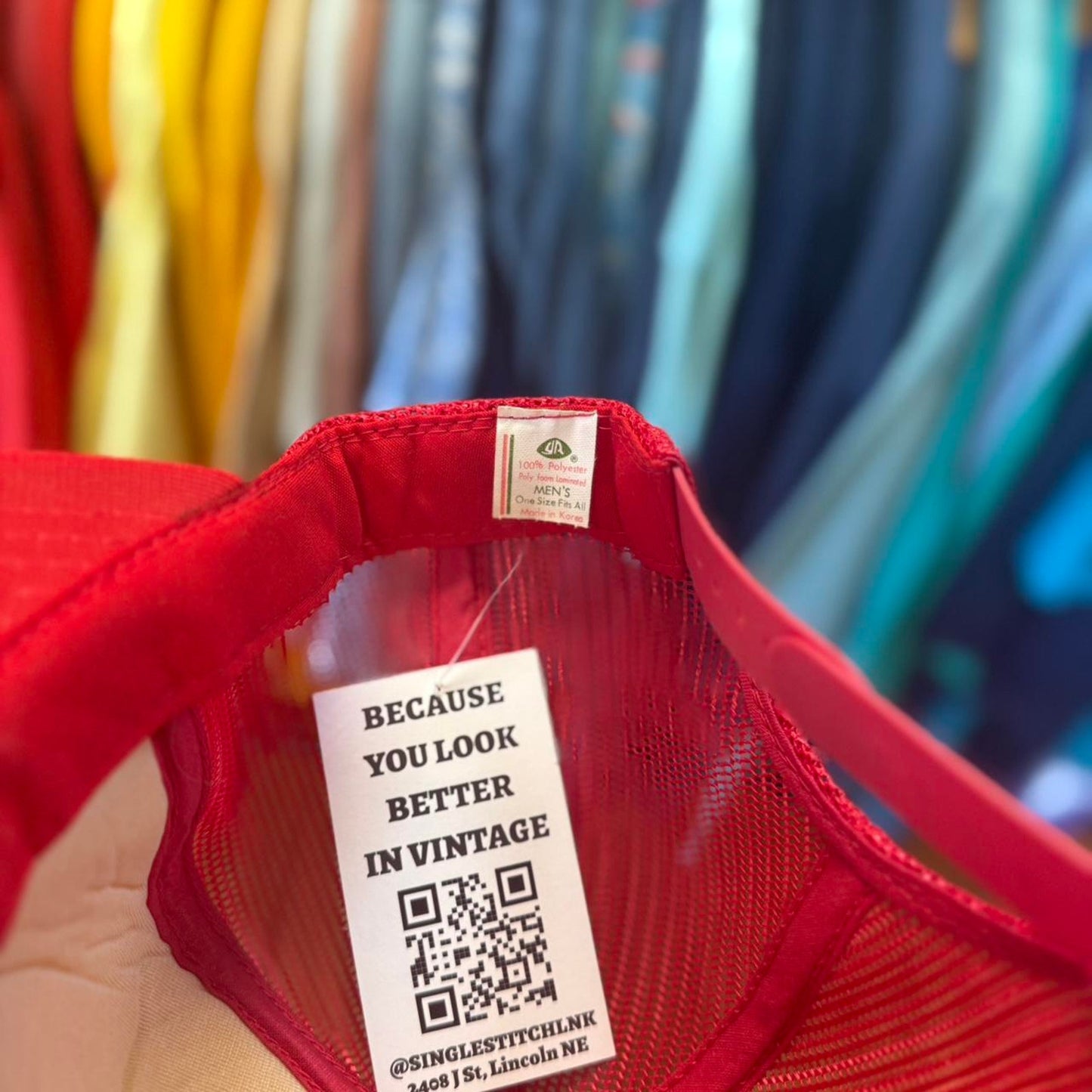 Vintage 90s Nebraska Huskers Go Big Red Trucker Cap