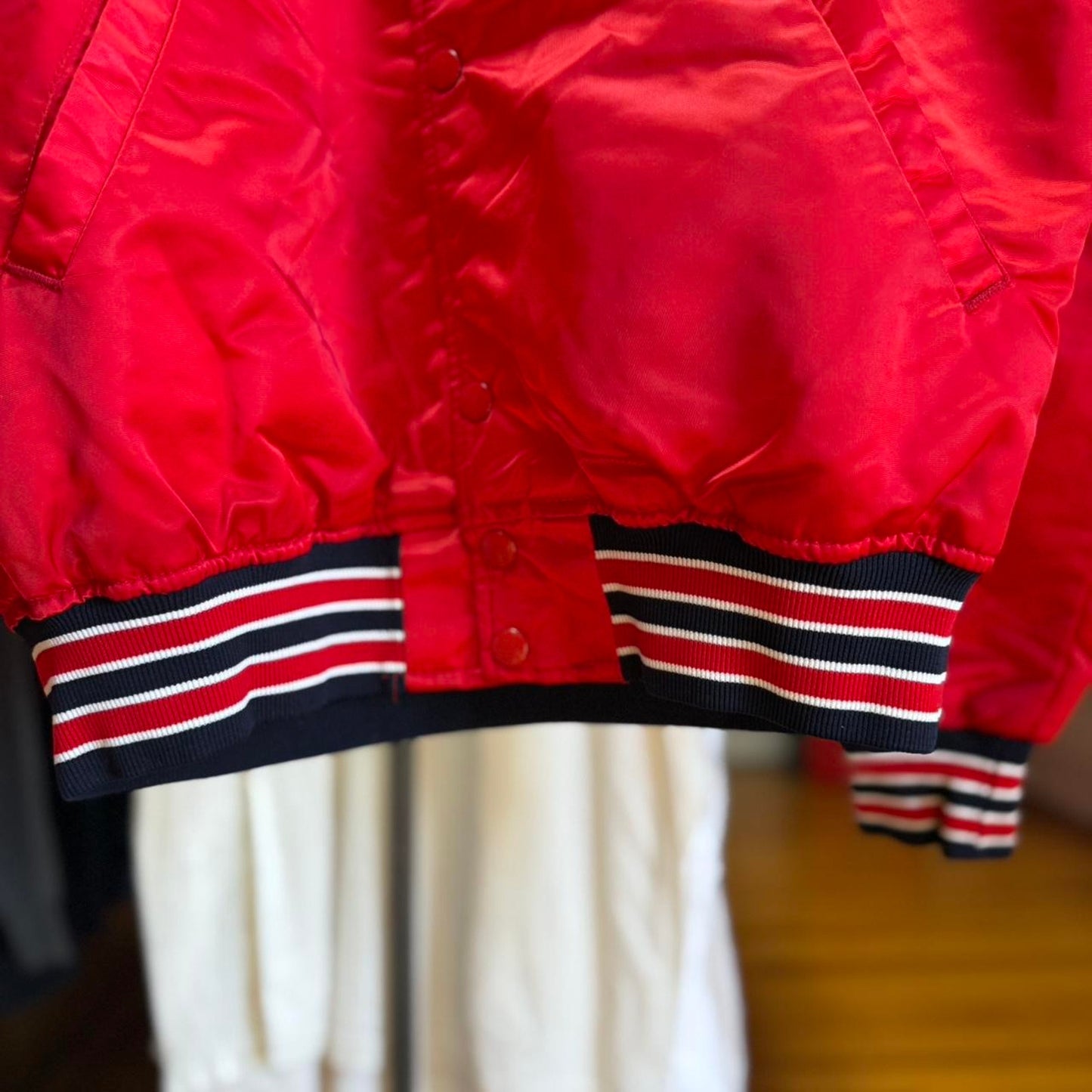 Vintage 90s Saint Louis Cardinals Starter Satin Jacket - Medium