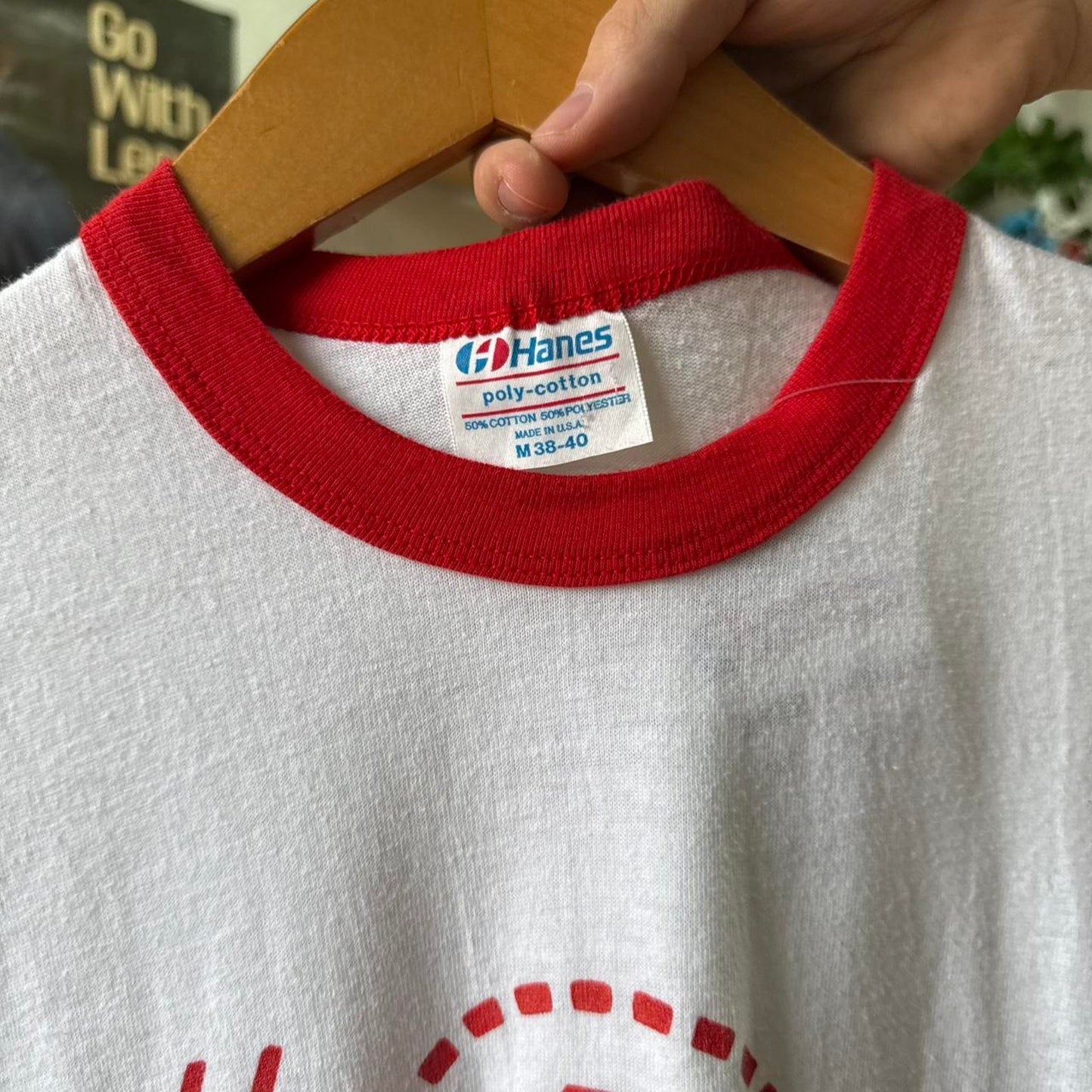 Vintage 80s Number One Buckeye Fan Wisconsin T-Shirt - Medium