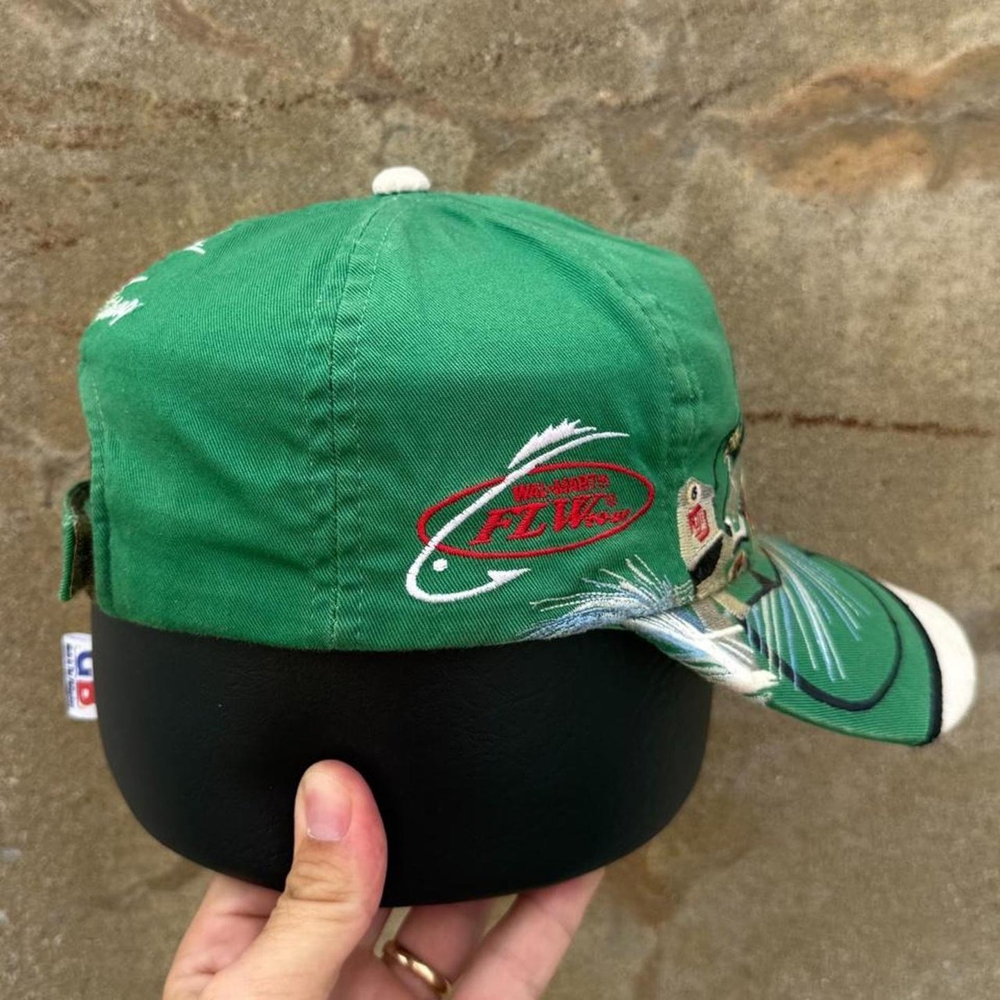 Vintage Fishing Boat Embroidered Cap