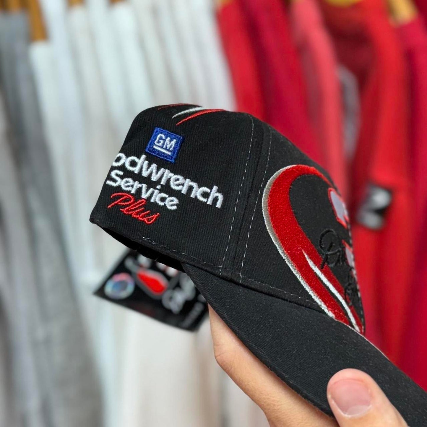 Vintage 90s NASCAR Dale Earnhardt Racing Race Car Cap