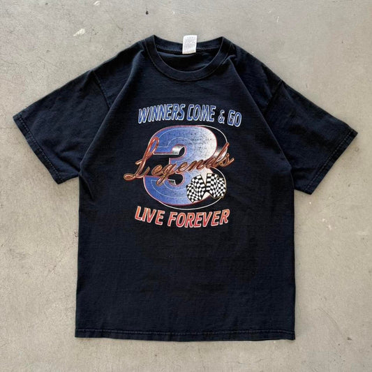 Vintage Dale Earnhardt Legends Live Forever NASCAR T-Shirt - Large