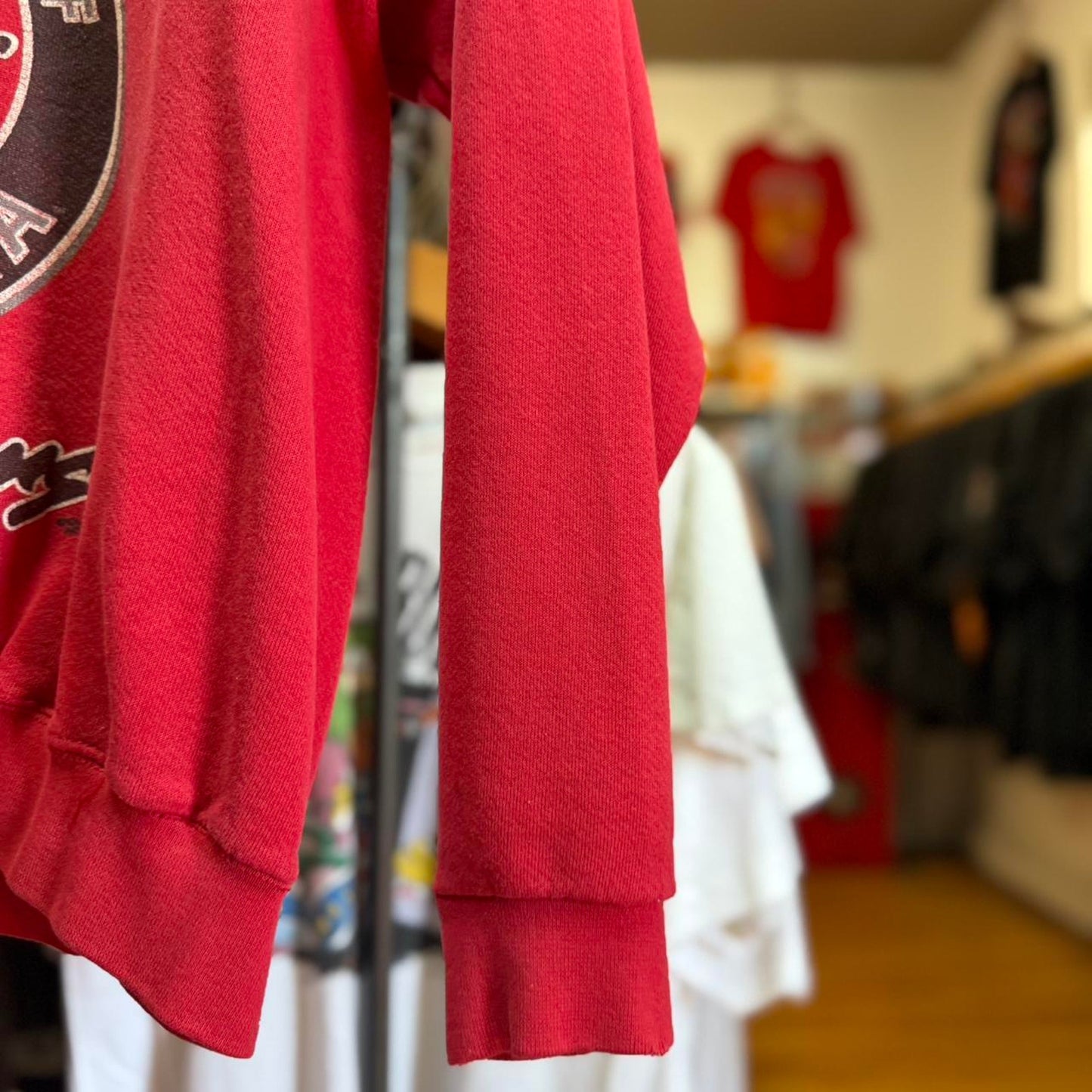 Vintage 90s Nebraska Huskers Spell Out Puff Print Crewneck
