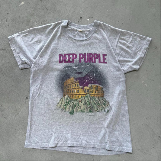 Vintage 80s Deep People Band Tour T-Shirt - X-Large