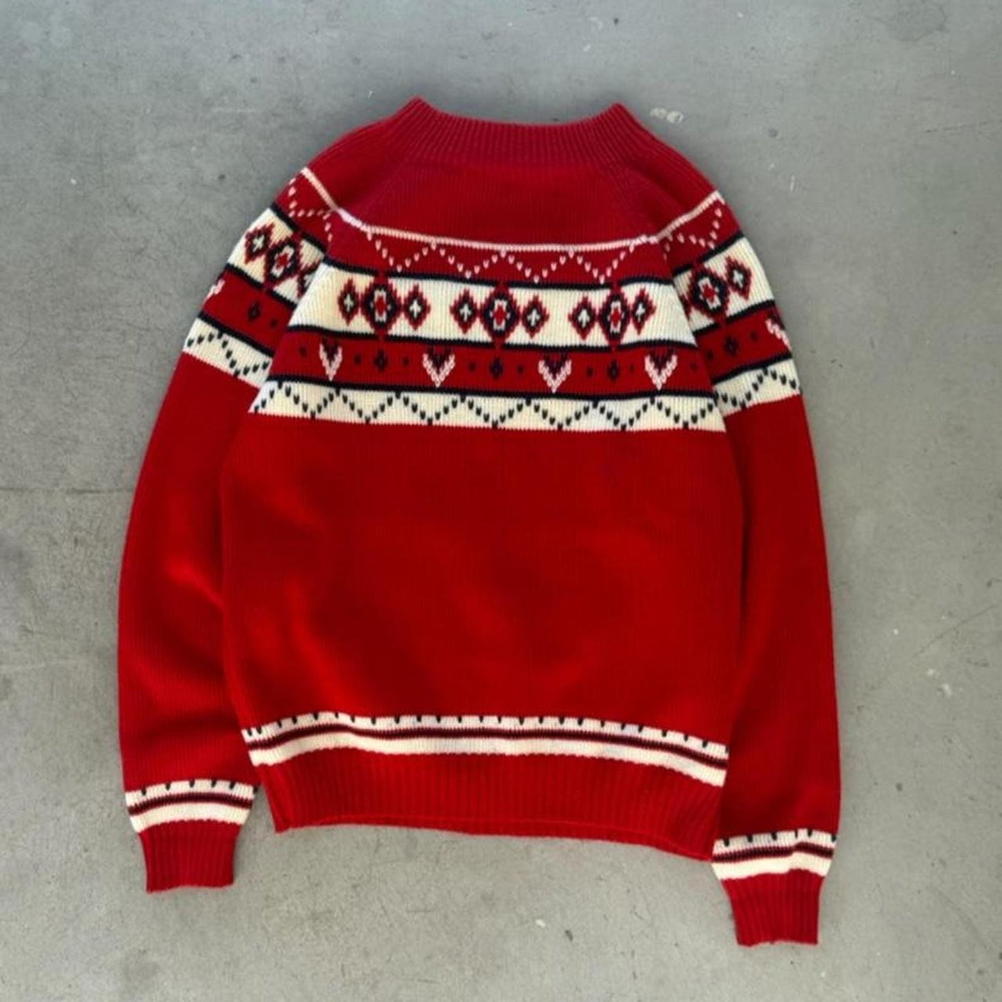 Vintage 70s JCPenny Knit Sweater - X-Large