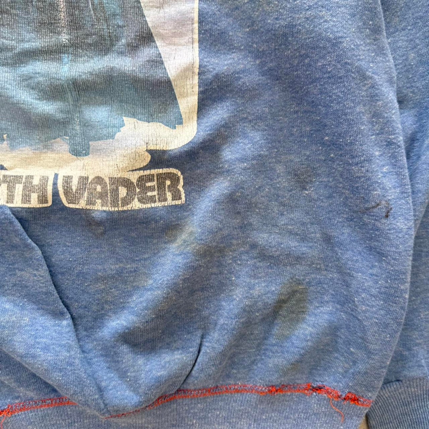 Vintage 70s Star Wars Darth Vader Sci Fi Crewneck - Medium